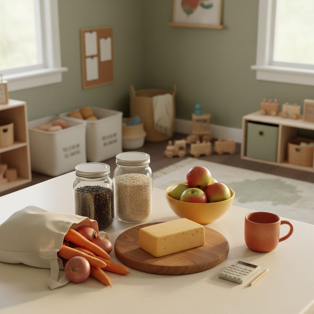 Grocery Budgeting on One Income (No Coupons Required)