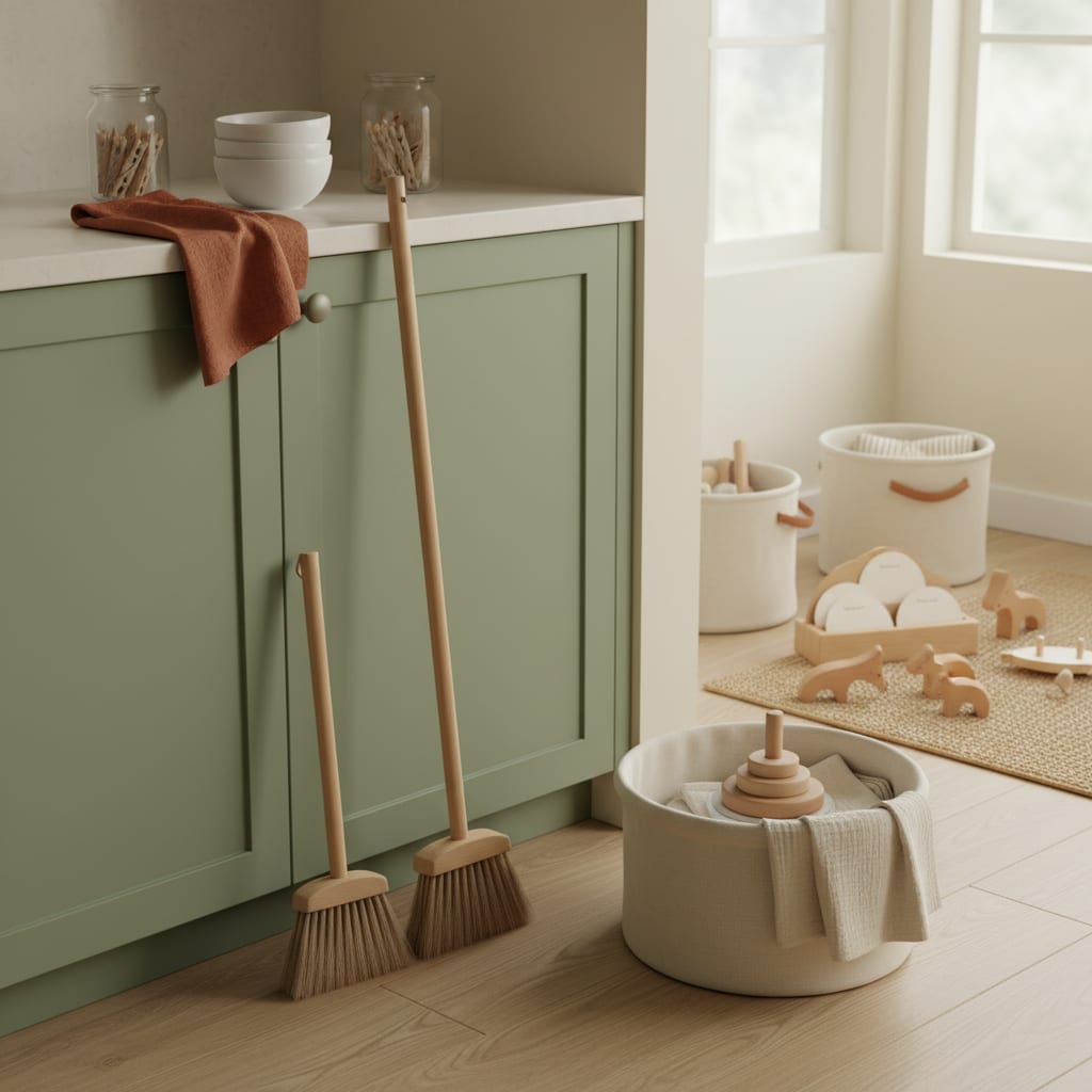 A SAHM Cleaning Schedule That Fits Around Kids